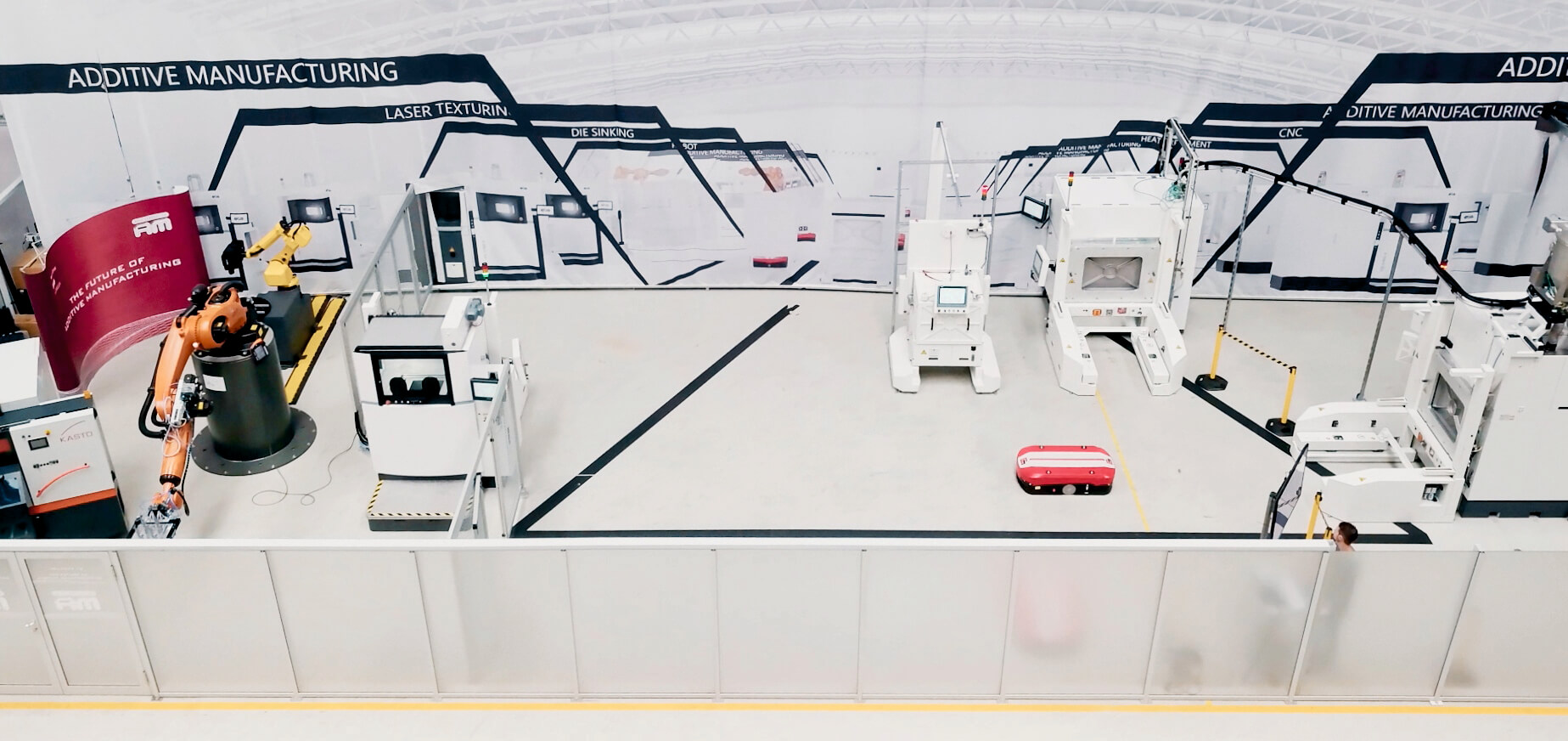 Quality metal components for the aerospace industry Automated process linking for the aviation industry with metal powder