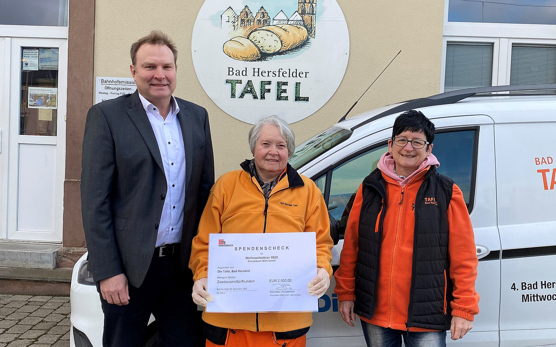 Grenzebach Spendenübergabe
